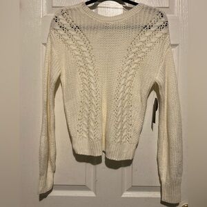 White Knit Sweater